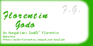 florentin godo business card